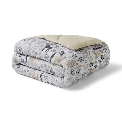 Night Lark® Cosy Sherpa Throw Scandi Winter White UK