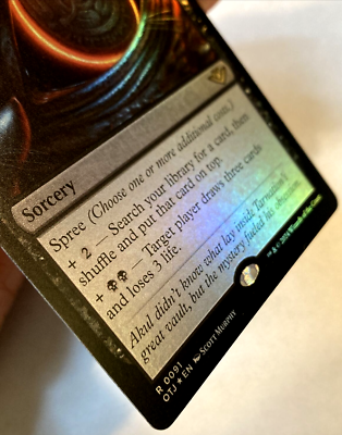 MTG Insatiable Avarice *FOIL* Outlaws of Thunder Junction 0091 NM