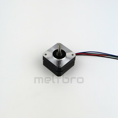 Short Body, ''pancake'' Nema 17 Stepper Motor/Schrittmotor, 1.8deg, 42x24mm, 140g