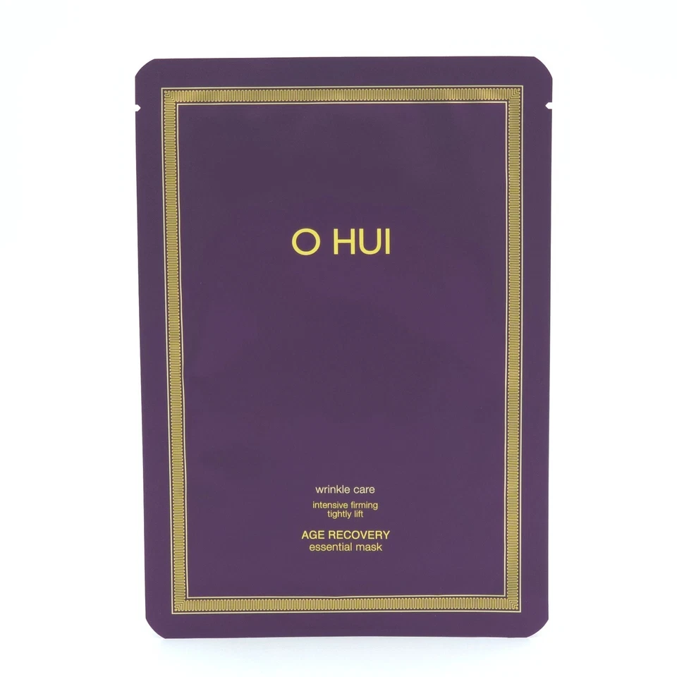 O HUI Age Recovery Essential Mask Pack 27g x 4pcs Anti Wrinkle Moisture K-Beauty - Image 3 of 4
