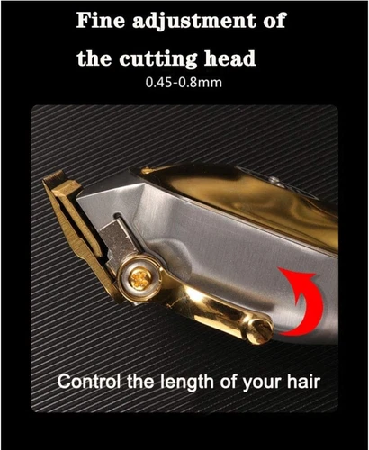 Kemei Golden Cordless Professional Hair Clippers Hair Trimmer For Men - Picture 5 of 26