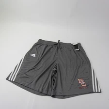 Boston College Eagles adidas Athletic Shorts Men's Gray/White New