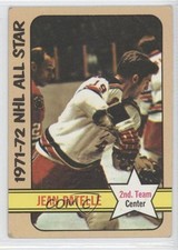 1972-73 Topps All Star Jean Ratelle #130 HOF 9bq