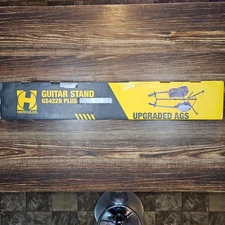 Hercules GS422B PLUS Universal Auto Grip Duo Guitar Stand