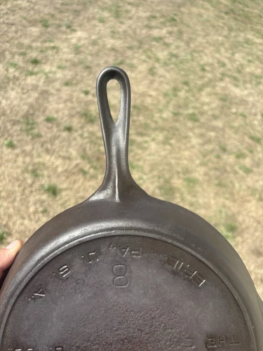 Griswold Victor #8 722C Cast Iron Skillet Frying Pan - Picture 7 of 9