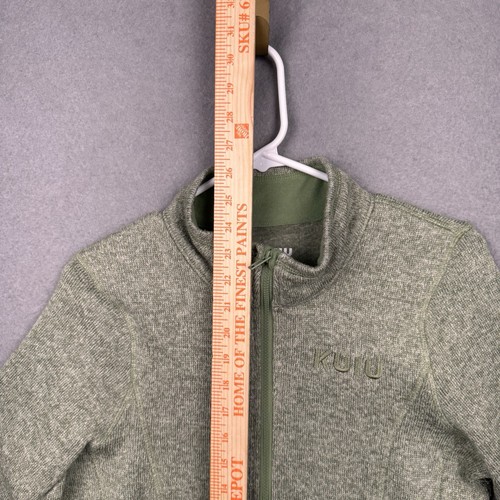 KUIU Sweater Women's Medium Base Camp High Loft Fleece Full Zip Jacket Hunting - Picture 9 of 11