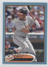 2012 Topps Wal-Mart Blue Border Endy Chavez #356 0w8