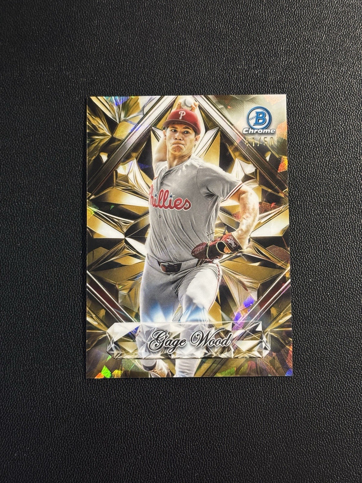 2025 Bowman Draft Sapphire - Sapphire Selections Gage Wood #SS-10 Gold /50