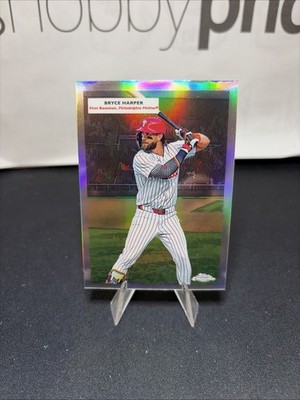 2025 Topps Chrome Platinum Bryce Harper/Mike Schmidt #55DH-1 Double Headers