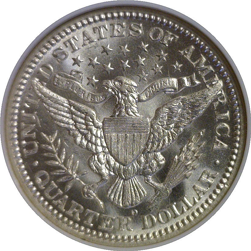 1916-D Barber Quarter   NGC MS-61 - Image 3 of 3