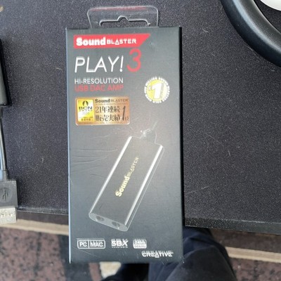 Creative Labs Sound Blaster Play! 3 SB1730 External USB Audio Adapter for Win...