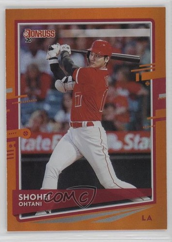 2020 Panini Donruss Holo Orange Shohei Ohtani (Base) #94 0j8f