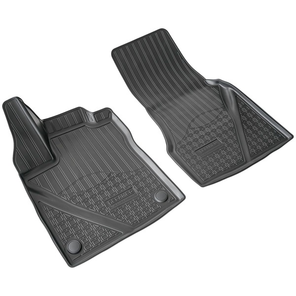 3D Gummi Fussmatten Passend FüR Smart Forfour W453 | BJ 2014-2021 | Passgenau Mi-image