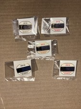 Lot Of 5 Illinois Railway Museum Lapel Pins 2...