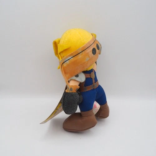 JK60 JUNK Final Fantasy VII  Cloud Strife Banpresto 1997 Plush 7" Toy Doll Japan image 4