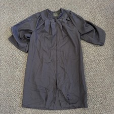 Black Graduation Gown Zip Front 5  3  -5  5  