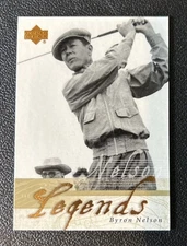 2002 Upper Deck Legends Byron Nelson #52 PGA Golf Card