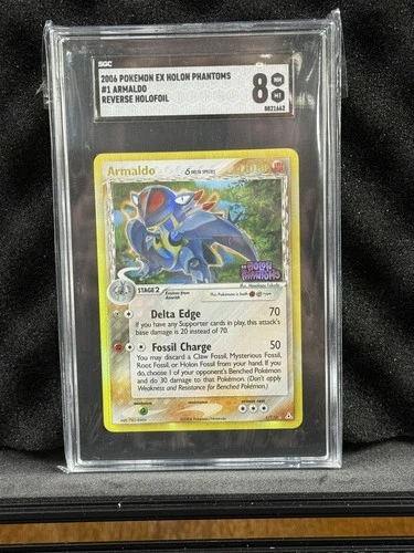 SGC 8 Armaldo (Delta Species) 1/110 Holon Phantoms Reverse Holo