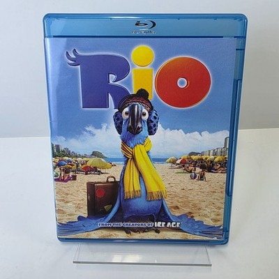 Rio Blu-ray 2011 With Case and Artwork Blu-ray Only, Very Good Condition- B2G1