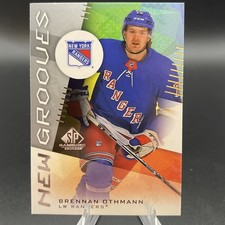 2024-25 SP Game Used New Grooves Brennan Othmann #NG-10 New York
