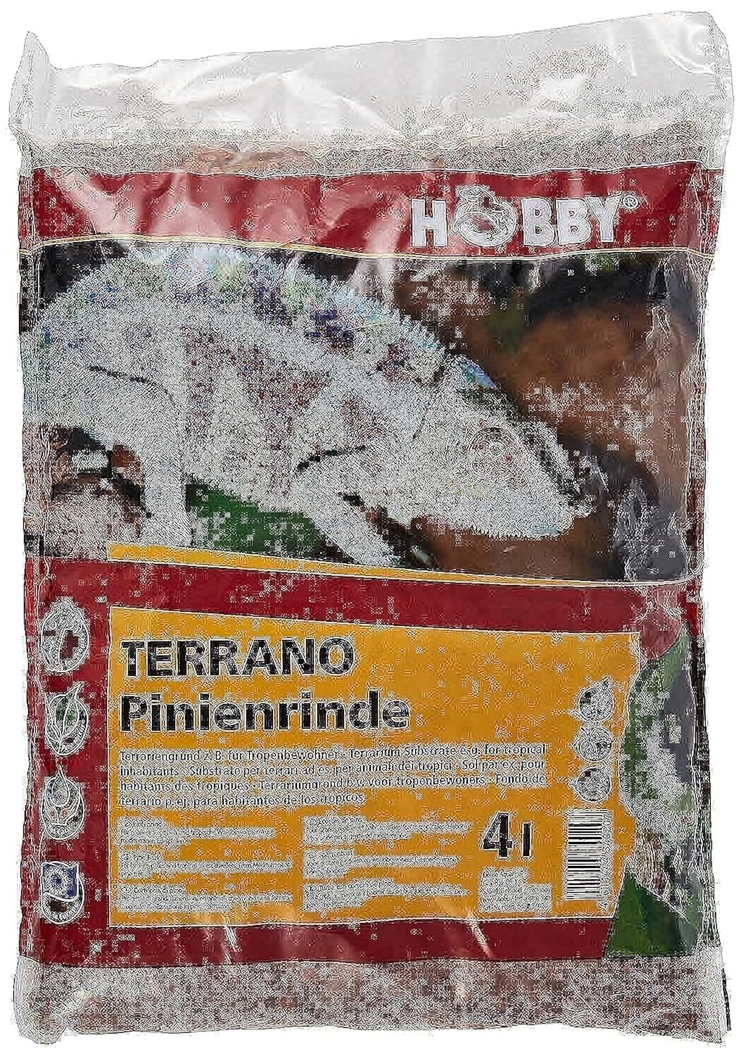 TERRANO écorce de pin 4L évite les mauvaises herbes sans chimie