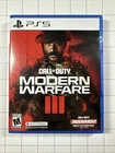 Call Of Duty: Modern Warfare III (2023) Sony PlayStation 5 Complete Tested Works