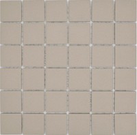 Keramik Mosaik Fliese Hellbeige Magnolia Unglasiert Rutschemmend Duschtasse ...