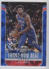 2018 Contenders Optic Front Row Seat Blue Cracked Ice Prizm Joel Embiid #1 1yj