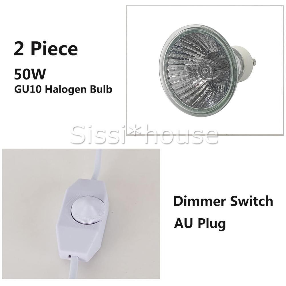 Dimmable Electric Candle Warmer Lamp Melting Wax Light with 2x 50W GU10 Bulb — image 7