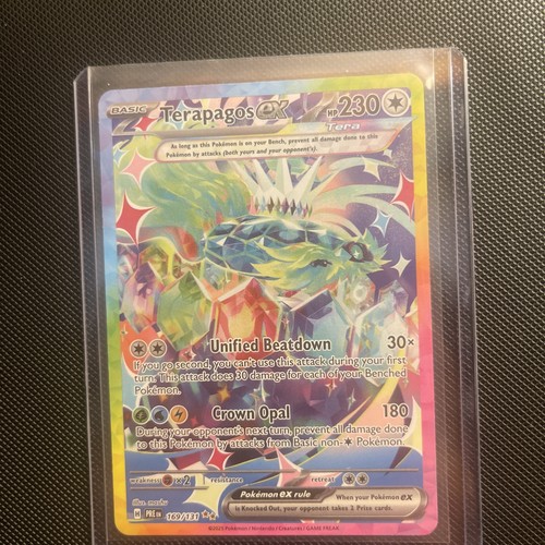 Pokémon TCG Terapagos ex 169/131 SV: Prismatic Evolutions Hyper Rare Holo