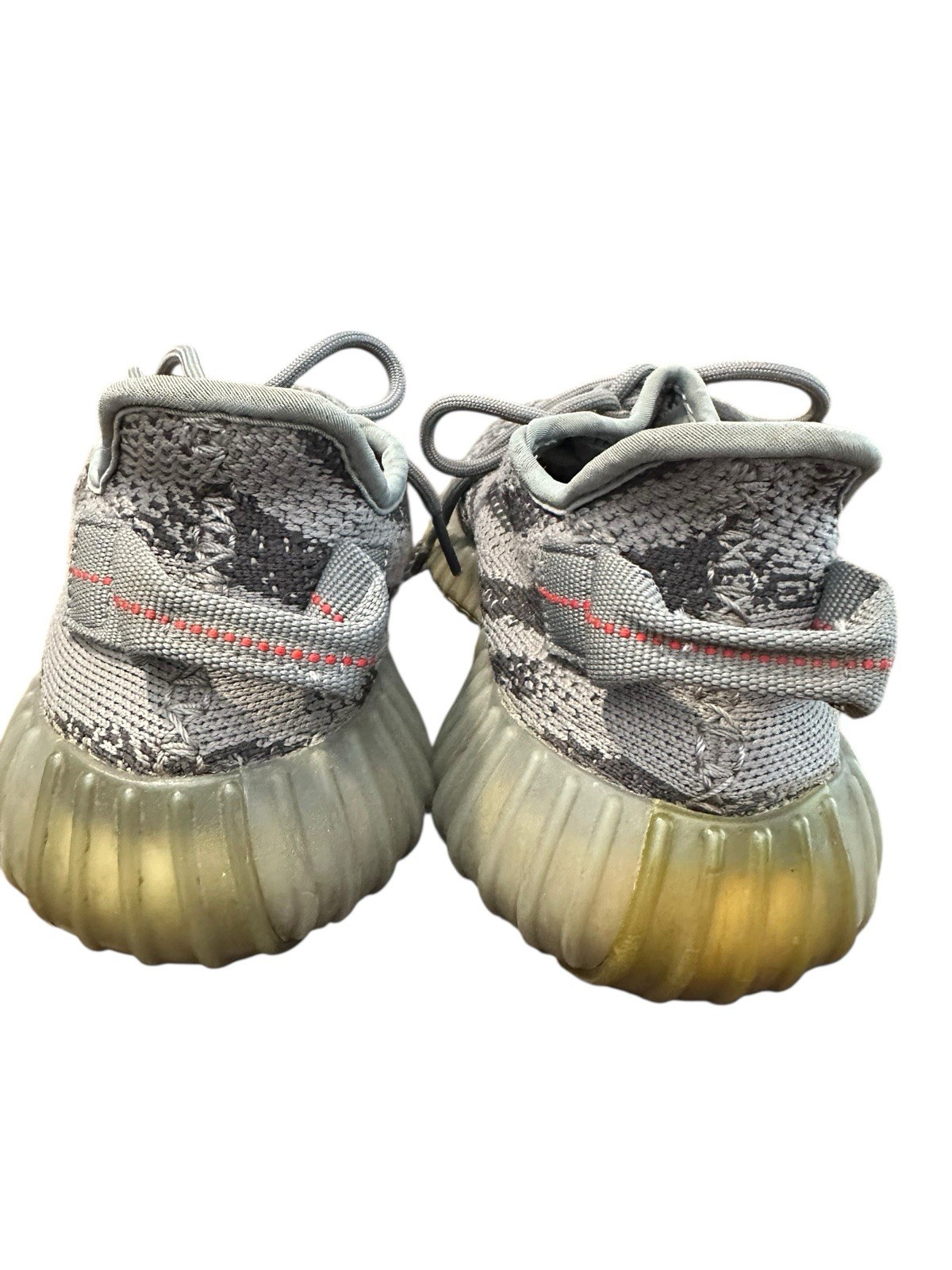 Adidas Yeezy Boost 350 Gray Red 2017 Men’s Size 5 Kanye Athletic #S31-7 thumbnail 3