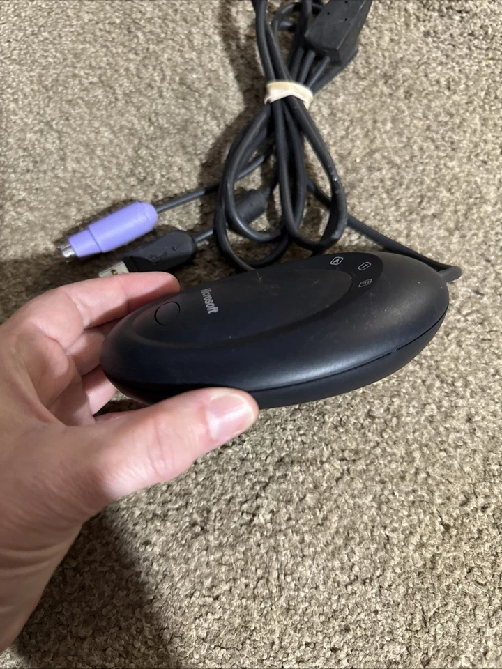 Microsoft Wireless Optical Desktop Receiver 3.0A Model 1029 PS/2 and USB Cable - Image 4 of 4