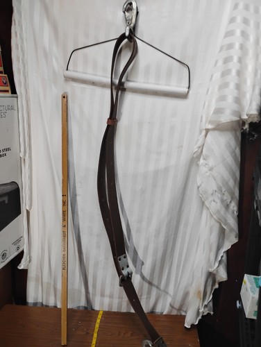 Vintage Klein Tools Lineman Arborist Climbing Tool Belt Never Used. Very Nice! - Picture 5 of 5