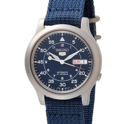 Share Seiko 5 Sports SNK807K2 Blue Men's Watch Analog Round New From Japan