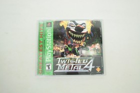 Twisted Metal 4 PS1 CIB Sony PlayStation 1999 Complete with Manual SHIPS FAST