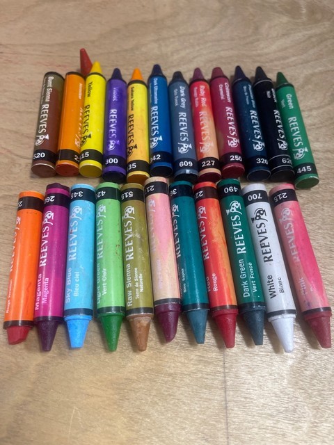 Reeves Watersoluble Wax Pastel Sets