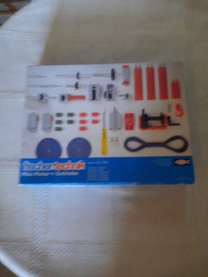 fischer technik,  Motorkasten, mini mot, OVP mit Anleitung   aus 80 er J.  TOP