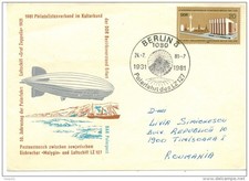 POLAR FlLIGHT OF THE LZ 127 1931-1981 50 YEARS OF POLAR FLIGHT ICEBREAKER MALYGI