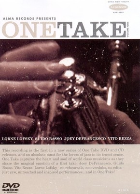 ALMA RECORDS PRESENTS: ONE TAKE VOL. 1 NEW DVD