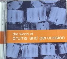 World of Drums & Percussion by Various Artists CD Mar 1998 Like New