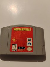 Mission: Impossible N64 (Nintendo 64, 1997) For Parts,No Way Of Testing It.