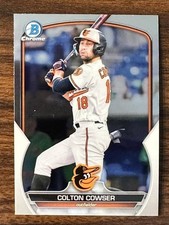 2023 Bowman Chrome Prospects Colton Cowser Orioles Base BCP-144