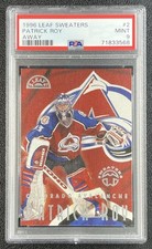 PATRICK ROY PSA 9 1996-97 LEAF #2 SWEATERS AWAY 2206/5000 AVALANCHE