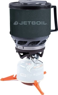 Jetboil MiniMo Camping and Backpacking Stove Cooking System with Adjust Heat