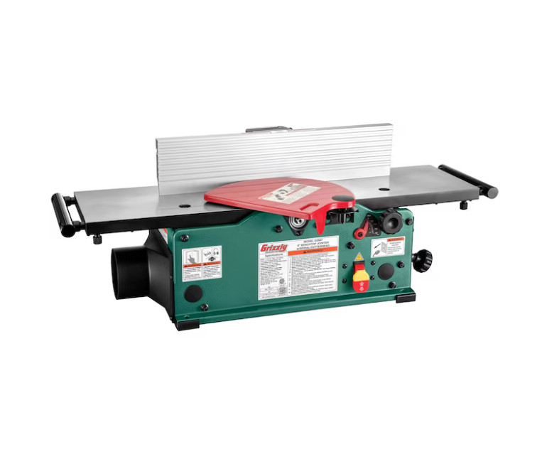 Grizzly 10-Amp 8-in Wide Bench Jointer - NEW - SALE - FREE SHIPPING
