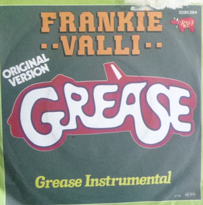 7'' 1978 IN MINT- ! FRANKIE VALLI : ORIGINAL SOUNDTRACK GREASE