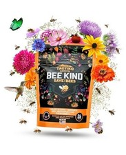 Tactiko Garden 26 Wildflower Seeds Mix, 120,000+ 4 oz Save The Bees Wildflower  151.76 per gallon