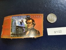 Andrew Johnson 17th U.S. President 2010 Republique De Guinee Stamp