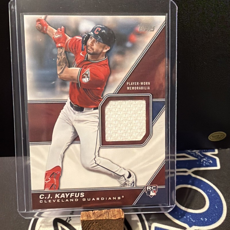 2026 Topps Series 2- C.J. Kayfus Material Card (RC) (MEM) #MLM2-CK