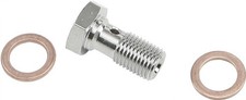 Goodridge Banjo Bolt Chrome 3/8"-24
